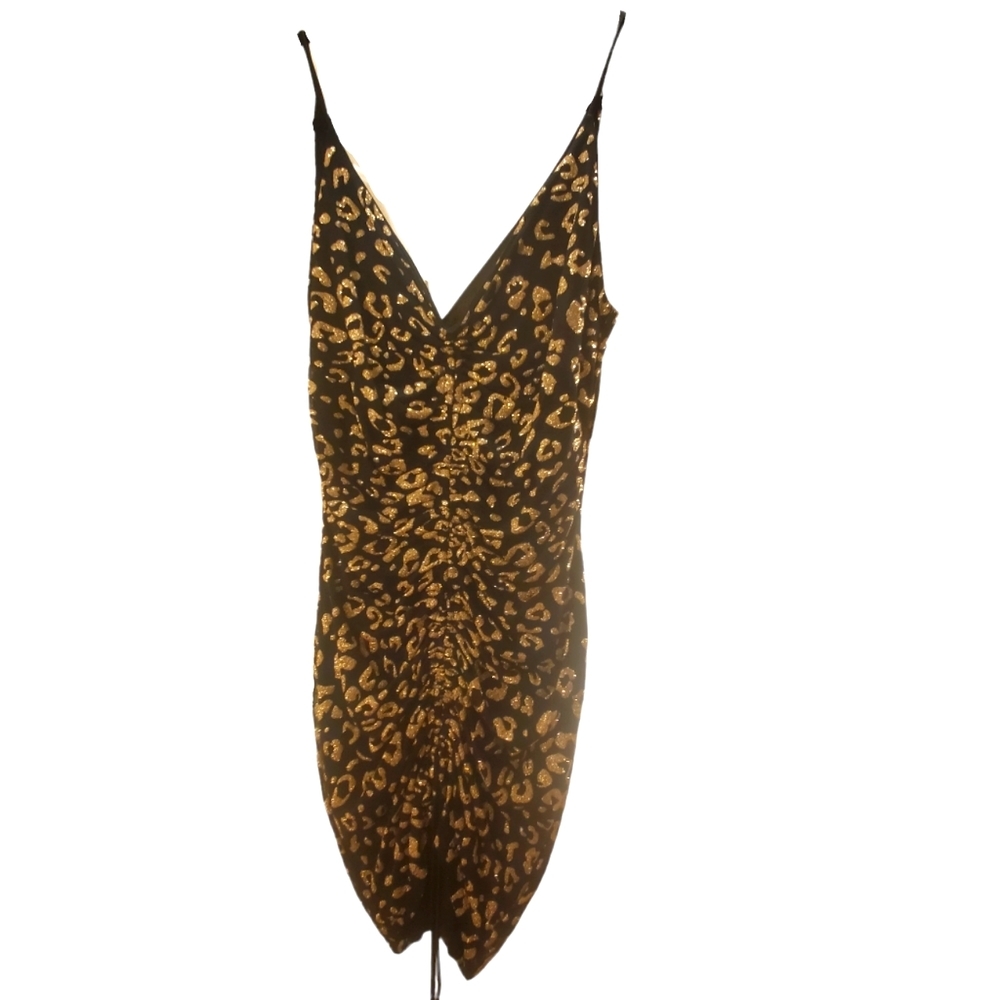 LEOPARD Print Cocktail Dress
